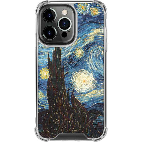 Van Gogh - The Starry Night by Van Gogh iPhone 16 Pro Max Clear Case